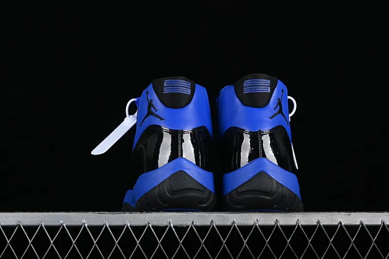 All categories Air Jordan Jordan series basketball shoes Air Jordan 11 Air Jordan 11 Retro AJ11 Joe 11 black and blue high-top basketball shoes CT8012-400